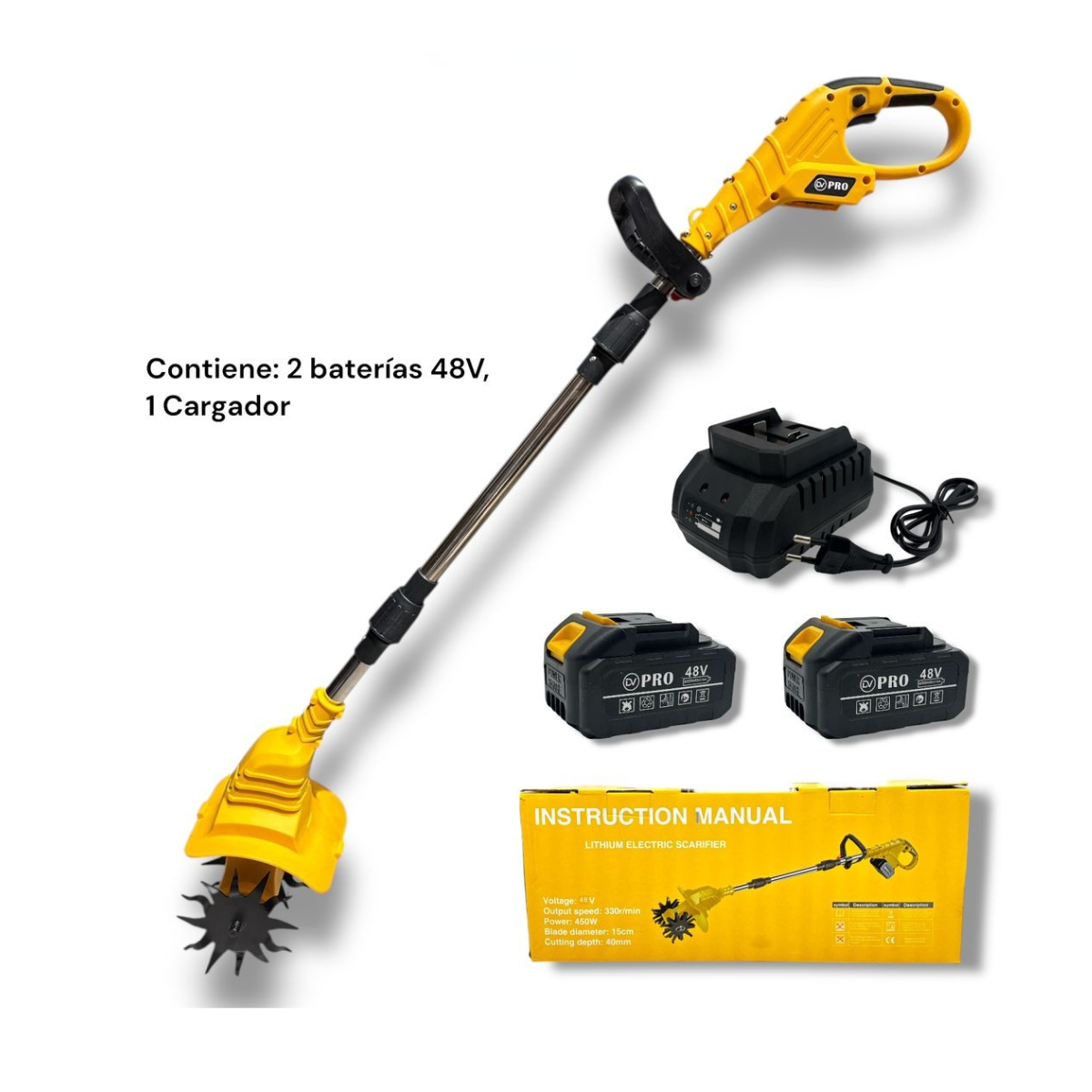 ESCARIFICADOR 48V 450W