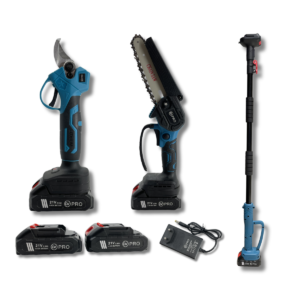 MOTOSIERRA 6" Y TIJERA DE PODAR