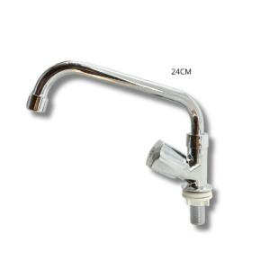 CANILLA DE PARED CROMADA 24CM