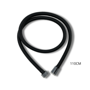MANGUERA PARA DUCHA NEGRA 110CM